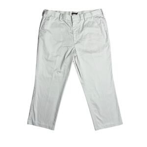 DOCKERS Khaki Flat Front Casual Pants Men’s
